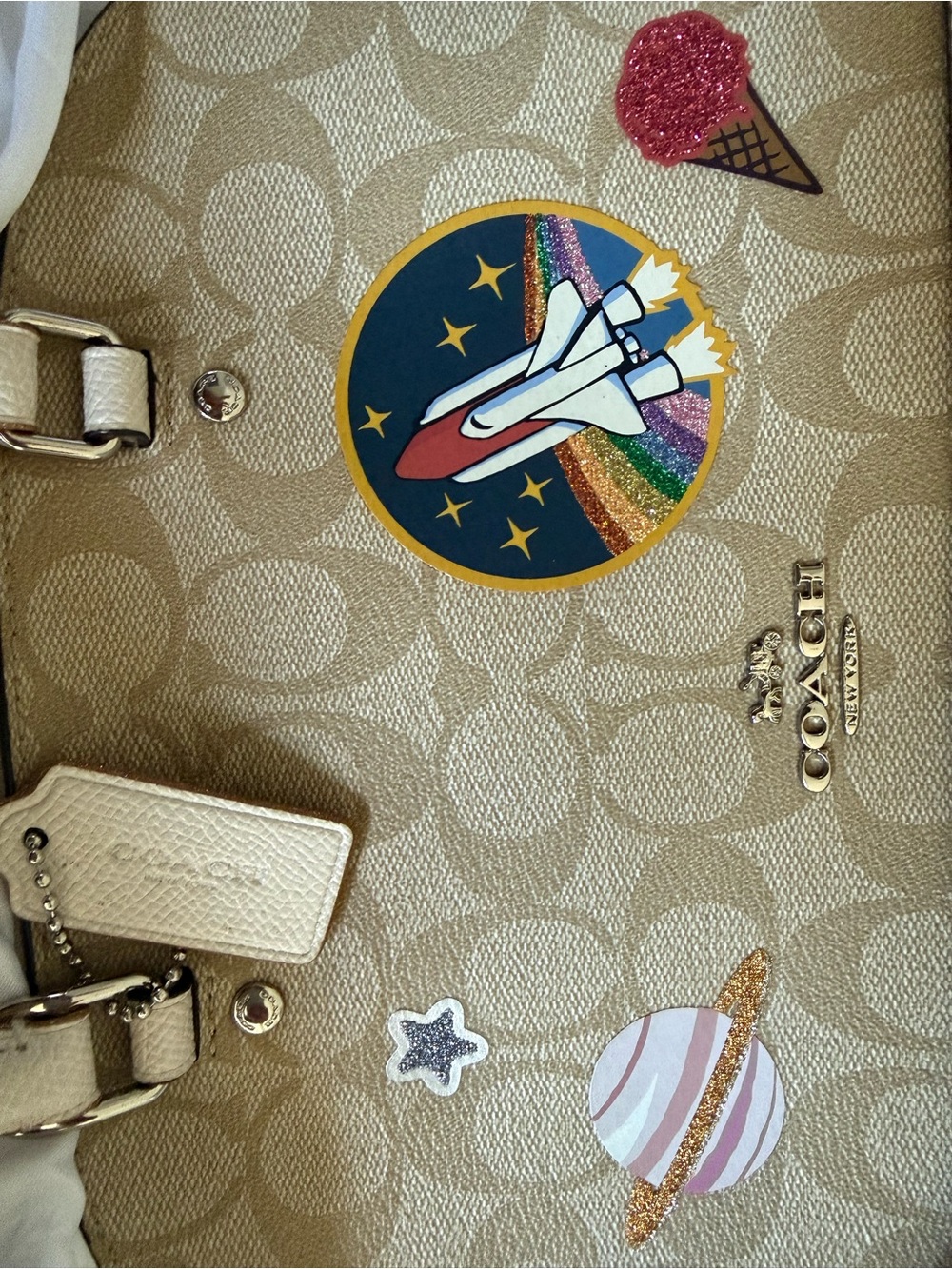 Coach Mini Sierra Satchel from the NASA Collaboration - Picture 10 of 10